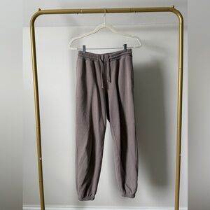 Abercrombie & Fitch Men's Drawstring Joggers - Taupe Gray